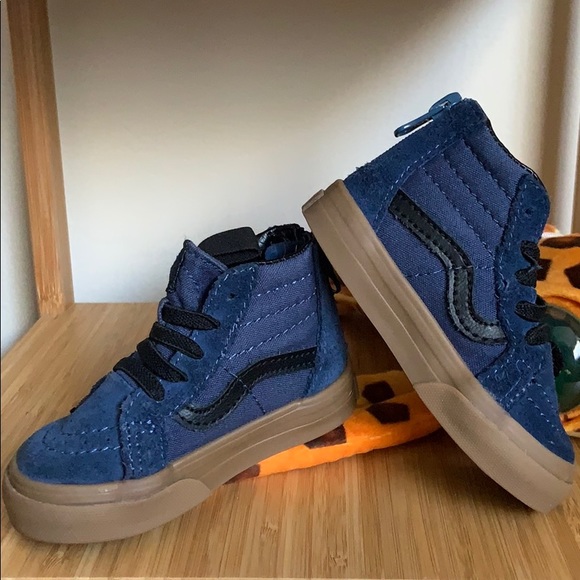 Vans Other - Dark Denim Blue SK8-Hi Vans